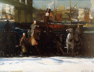 Snow Dumpers — George Wesley Bellows