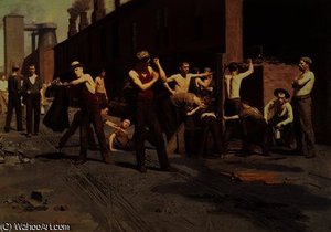 Iron Workers At Noontime — Thomas Pollock Anshutz