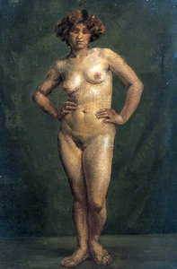 Female Figure Standing — Ray Howard Jones
