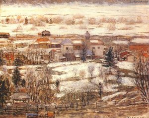 Samaden Landscape — Frederick Carl Frieseke