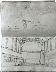 View Of The Interior Of The Tennis Court — Jacques-louis David