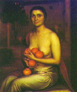 La Niña De Las Naranjas — Córdoba Julio Romero De Torres