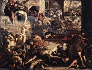 The Massacre Of The Innocents — Jacopo Tintoretto, Early Baroque
