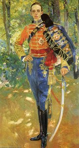 Alphonso Xiii In Hussars Uniform — Joaquín Sorolla Y Bastida