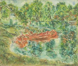 Boats On Lake
