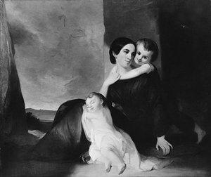 Mrs John Hill Wheeler And Her Two Sons — Thomas Sully