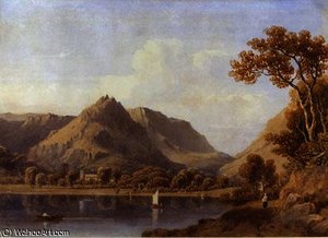Grasmere Lake, — George Fennel Robson