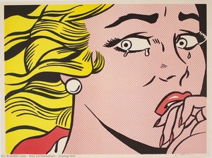 Crying Girl — Roy Lichtenstein