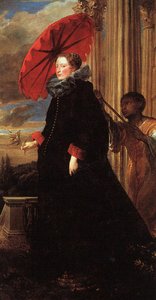Marchesa Elena Grimaldi — Sir Anthony Van Dyck, Baroque Elegance