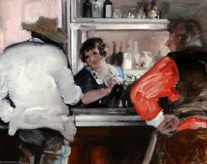 L'auberge — Edmund Blampied