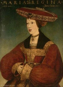 Mary Of Austria In — Hans Maler