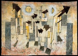 Wall Of The Temple Of Nostalgia — Paul Klee