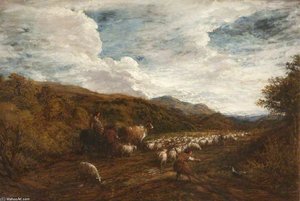 The Vale Of Dolwyddelan, As It Was — John Linnell