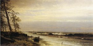 Atlantic City Shoreline — William Trost Richards