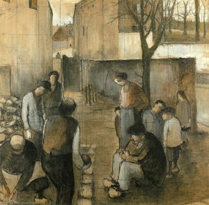 Bowlers — Paul Delvaux