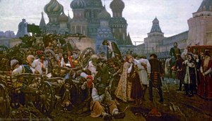 Morning Of The Strelets’ Execution — Vasily Ivanovich Surikov