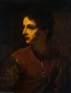 Portrait Of A Young Man With An Earring — Pietro Novelli, Baroque