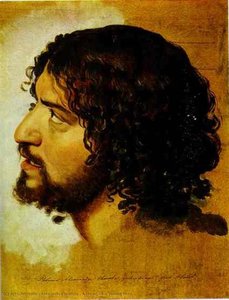 A Head Of A Young Man — Максим Никифорович Воробьёв, Academicism