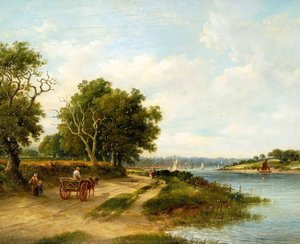 River Orwell From The Strand, Suffolk — John Moore Of Ipswich