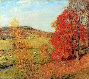 Red Maple — Willard Leroy Metcalf