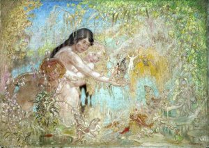Fairy Woodland Scene — William Shackleton