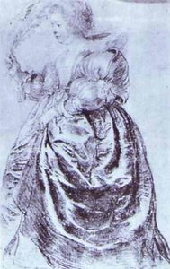 Young Woman With An Ostrich Plum — Peter Paul Rubens
