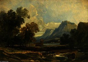 Wassen, Switzerland — William James Müller