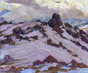 Paisaje Nevado — Francisco Pons Arnau