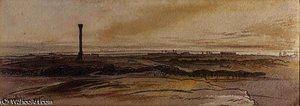 Looking Towards Alexandria, Egypt — Edward Lear