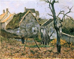 Garden In The Village — Victor Vignon