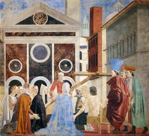7b. Recognition Of The True Cross — Piero Della Francesca