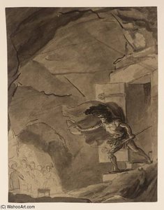 Macbeth Entering The Witches — Sir Nathaniel Dance Holland