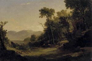 Afternoon In The Adirondacks — John Frederick Kensett, Hudson River School