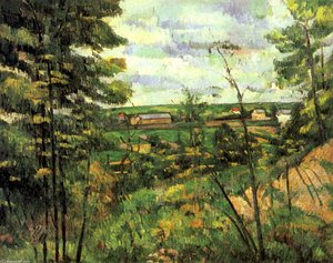 The Valley Of The Oise — Paul Cézanne, Post-impressionism