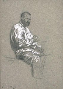 A Man Sitting Astride — Rosa Bonheur