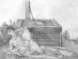 Nymph — Albrecht Dürer