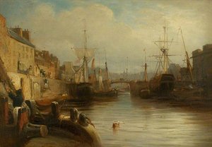 A View Of Leith — David Octavius Hill