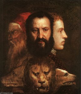 Allegory Of Time Governed By Prudence, Ng L — Titian