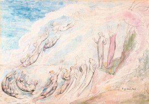Las Almas De Aquéllos Que Se Han Arrepentido Sólo En El Umbral De La Muerte — William Blake