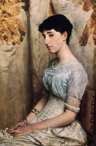 Miss Alice Lewis — Lourens Alma Tadema, Academic Classicism