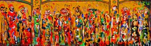 Triptych — George Ștefănescu-râmnic, Abstract Expressionism