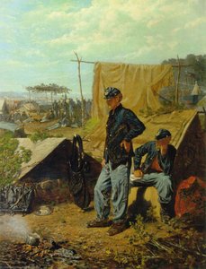 Home, Sweet Home, Oil On Canvas, Private Collect — Winslow Homer