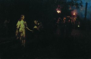 Jesus Christ In The Garden Of Gethsemane — Ilya Yefimovich Repin