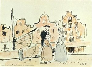 A Bank Of Canal — Pablo Picasso