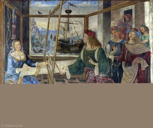 The Return Of Odysseus — Pinturicchio