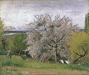 Blommande fruktträd, Gbg Konstmuseum (1877)