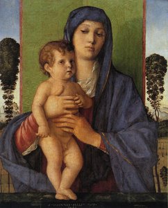 Madonna Degli Alberetti — Giovanni Bellini, Early Renaissance Painting