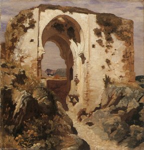 Ruined Moorish Arch At Ronda, Spain — Sir Frederic Lord Leighton