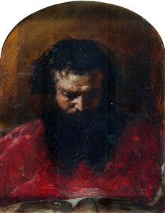 Head Of A Cardinal — William Etty