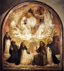Coronation Of The Virgin (convento Di San Marco, Florence) — Fra Angelico, Renaissance